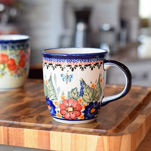 BUTTERFLY MERRY MAKING 12-oz. Stoneware Mug, Signature Edition